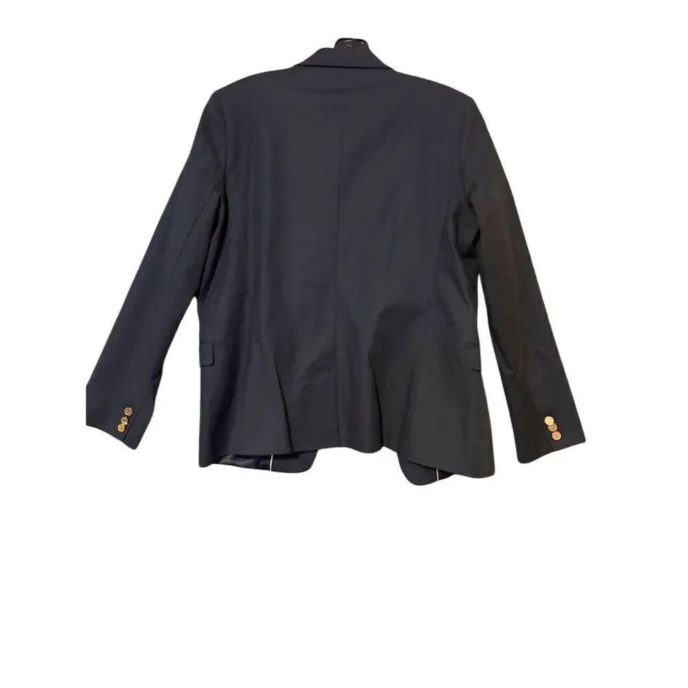 Men's XL Black  Blazer Gold Buttons Formal Classic Fit